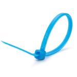 Colored cable tie blue
